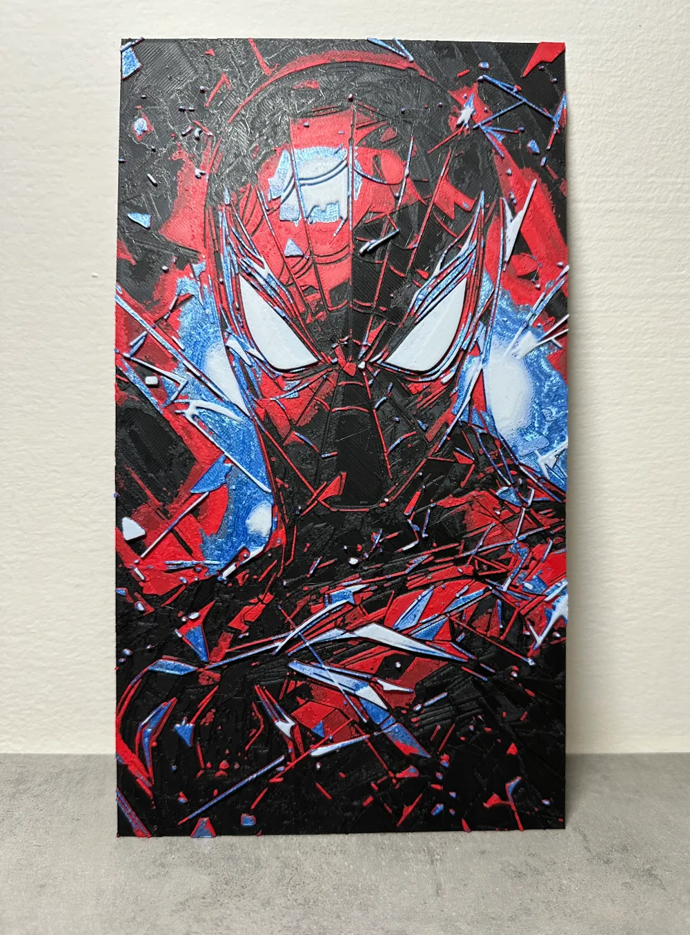 2024-01-02_514f0ce967035 Spiderman 3D Wall Art - Image 1