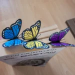 Butterfly Bookmark Set, Multicolor Pack of 3